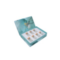 Custom designed blue bird's nest gift package box Health care product function gift box